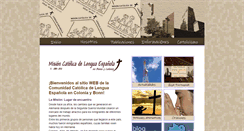 Desktop Screenshot of mision-catolica-colonia-bonn.de